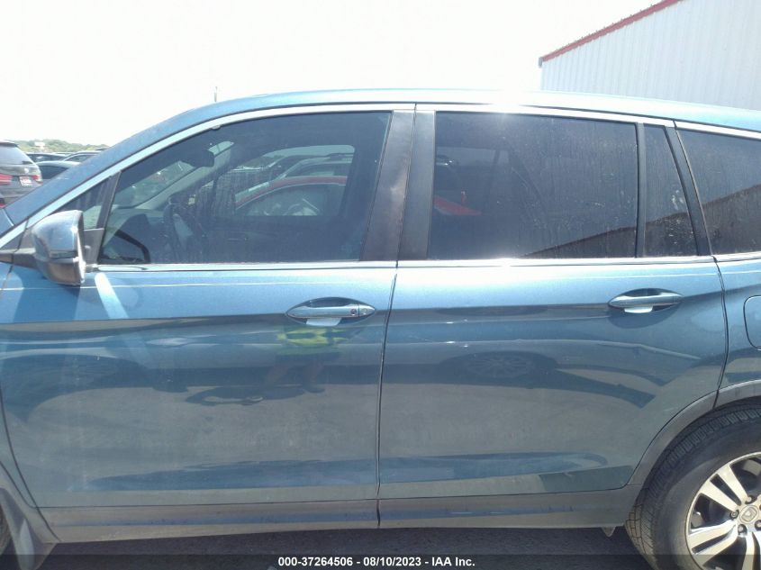2016 HONDA PILOT EXL - 5FNYF5H6XGB027158