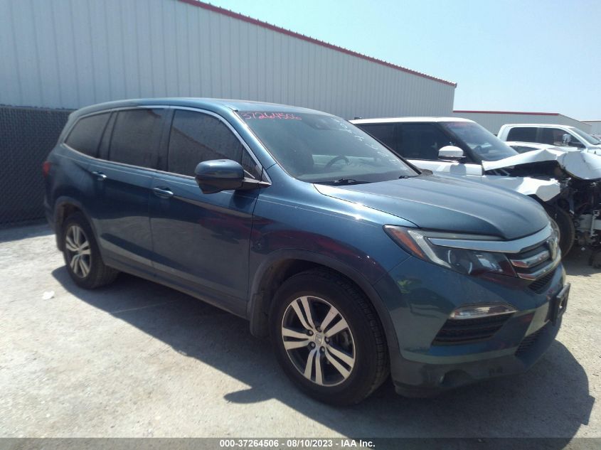 2016 HONDA PILOT EXL - 5FNYF5H6XGB027158