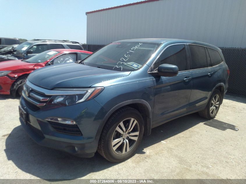2016 HONDA PILOT EXL - 5FNYF5H6XGB027158