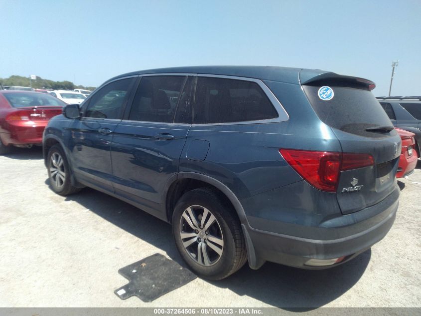 2016 HONDA PILOT EXL - 5FNYF5H6XGB027158