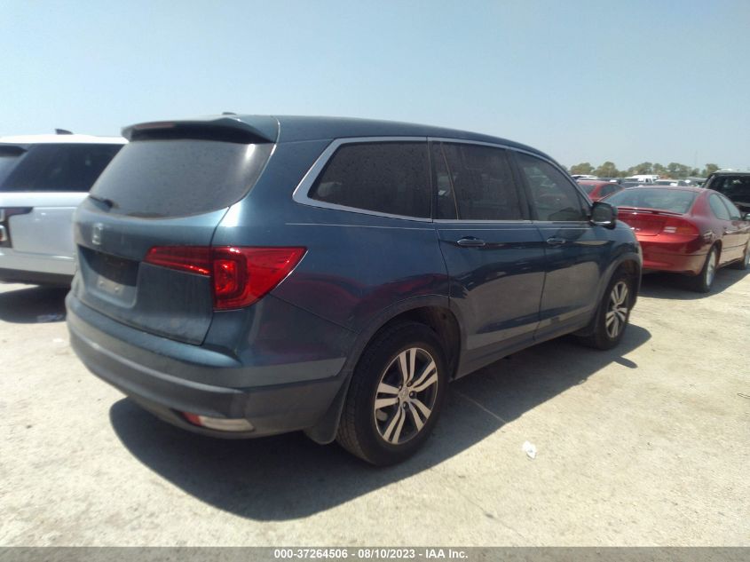 2016 HONDA PILOT EXL - 5FNYF5H6XGB027158