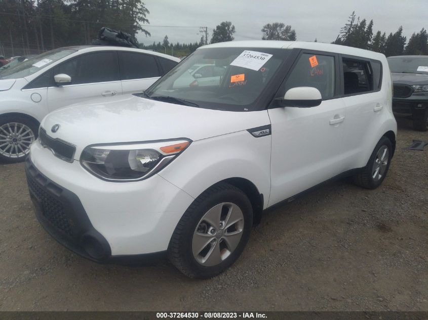 2015 KIA SOUL BASE - KNDJN2A23F7138553