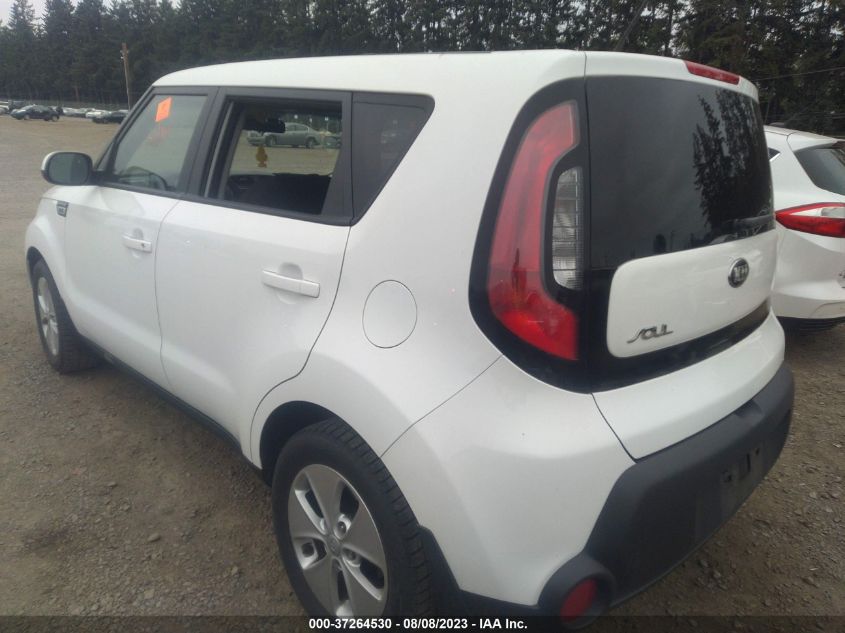 2015 KIA SOUL BASE - KNDJN2A23F7138553