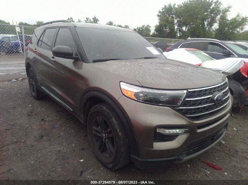2021 FORD EXPLORER XLT - 1FMSK8DHXMGB00620