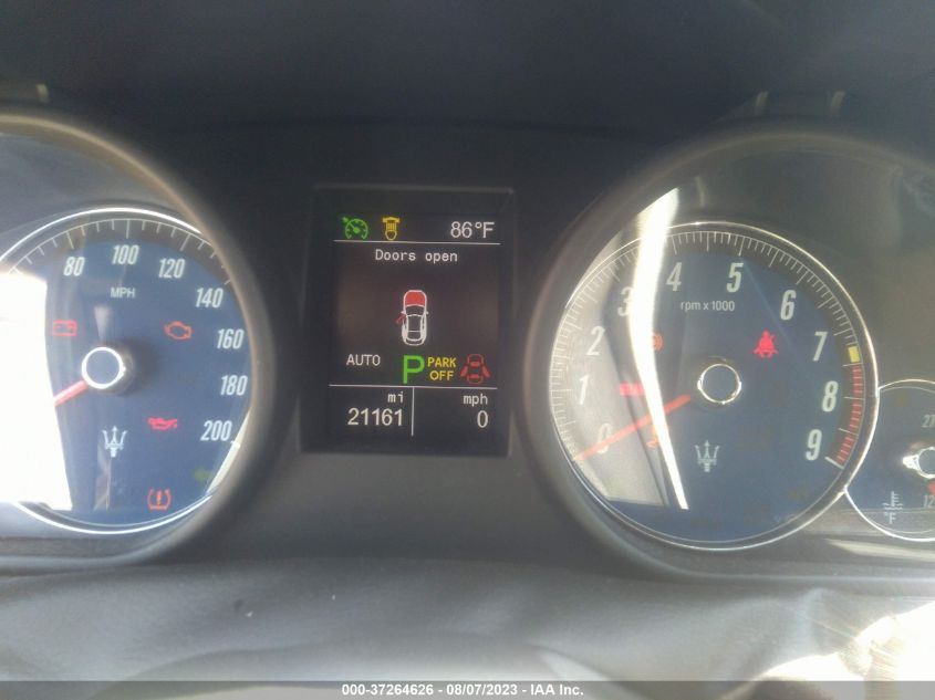 2015 MASERATI GRANTURISMO SPORT/MC/MC CENTENNIAL ZAM45VLA6F0132270