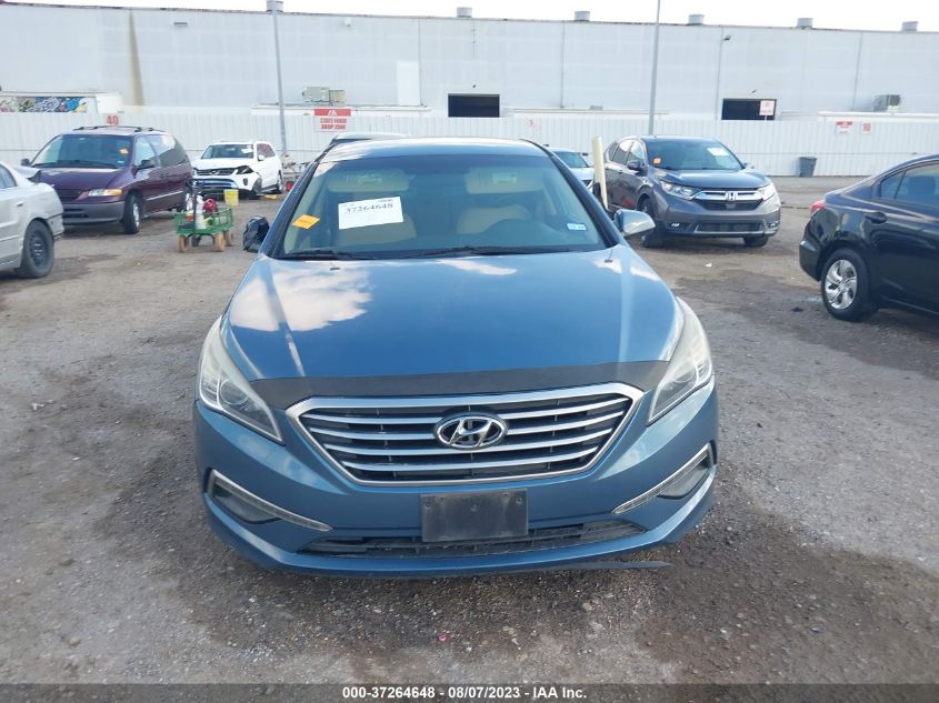 2015 HYUNDAI SONATA 2.4L SE - 5NPE24AF2FH122722