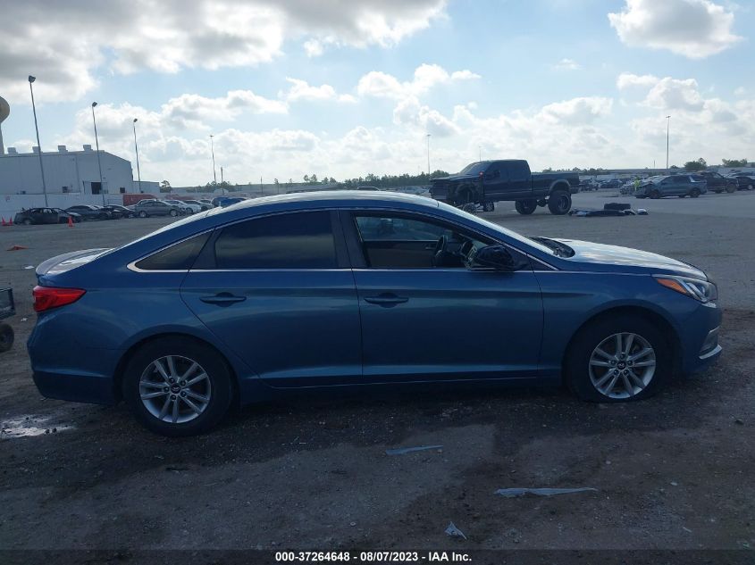 2015 HYUNDAI SONATA 2.4L SE - 5NPE24AF2FH122722