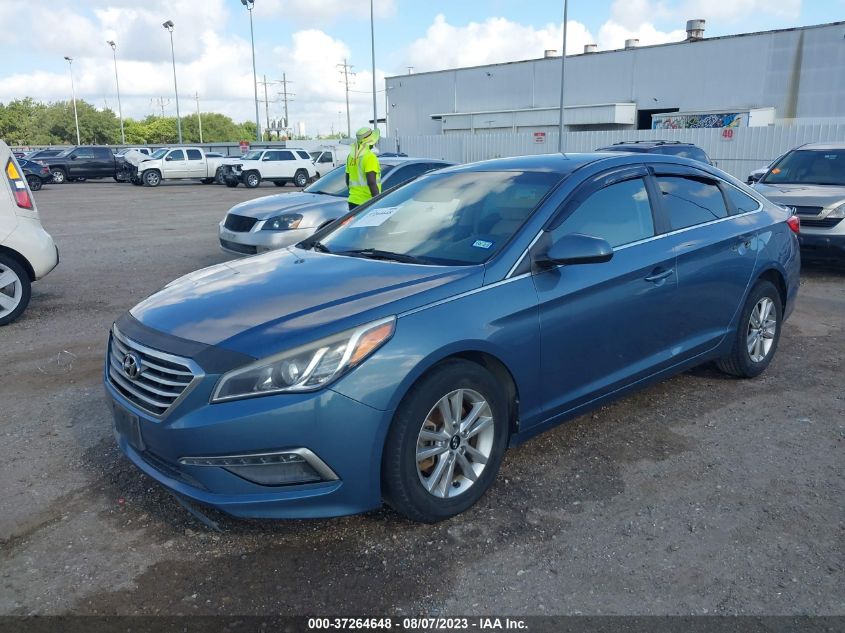 2015 HYUNDAI SONATA 2.4L SE - 5NPE24AF2FH122722