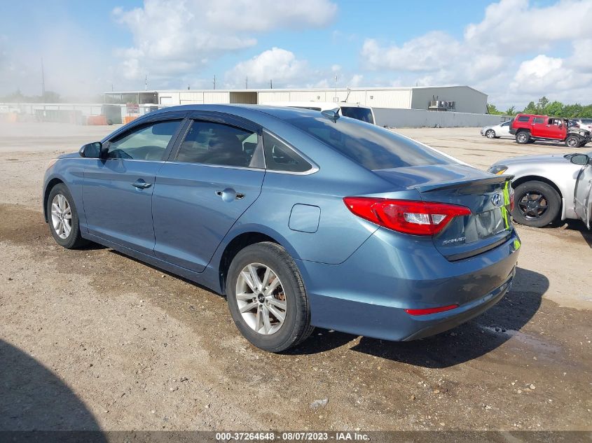 2015 HYUNDAI SONATA 2.4L SE - 5NPE24AF2FH122722