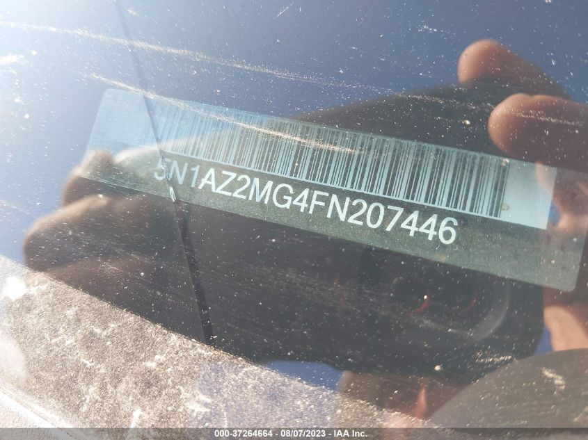 2015 NISSAN MURANO SV - 5N1AZ2MG4FN207446