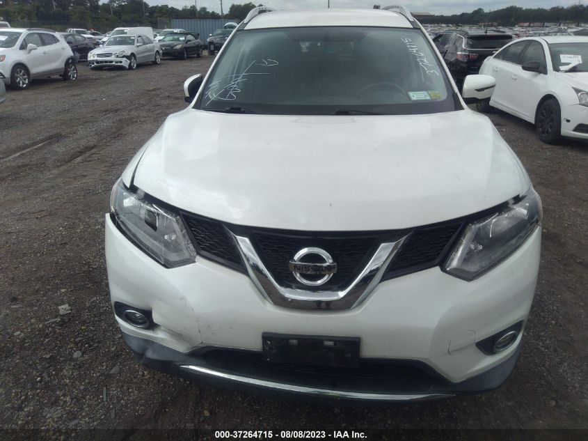 2016 NISSAN ROGUE SL - KNMAT2MV2GP687822