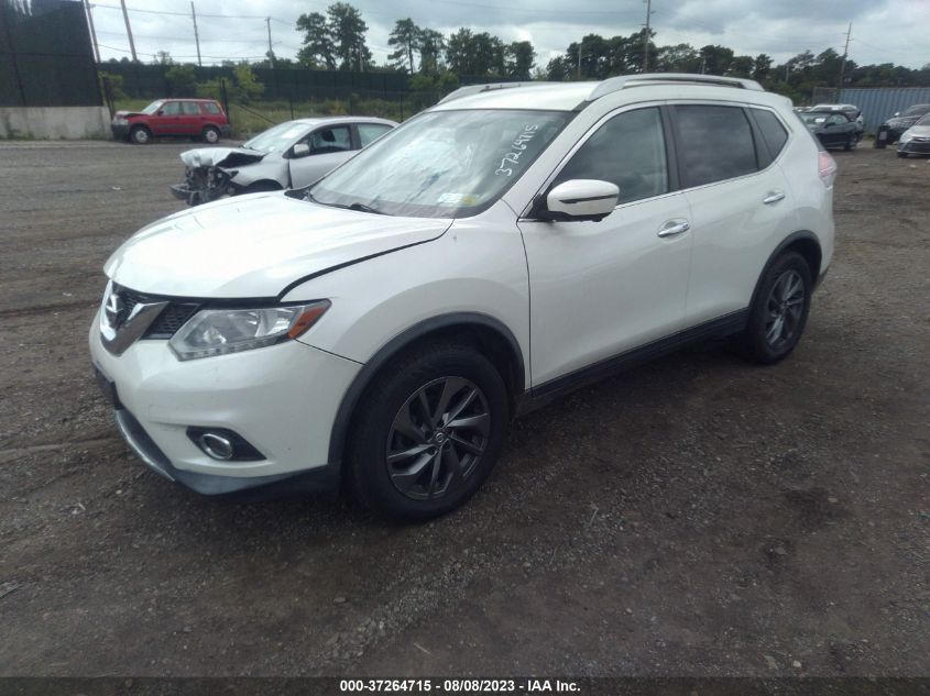 2016 NISSAN ROGUE SL - KNMAT2MV2GP687822