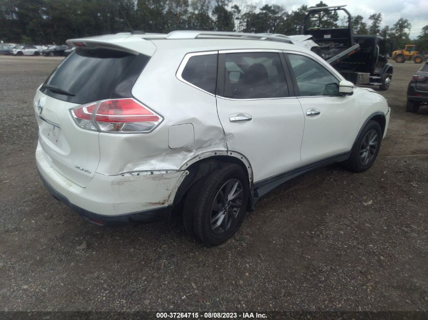 2016 NISSAN ROGUE SL - KNMAT2MV2GP687822