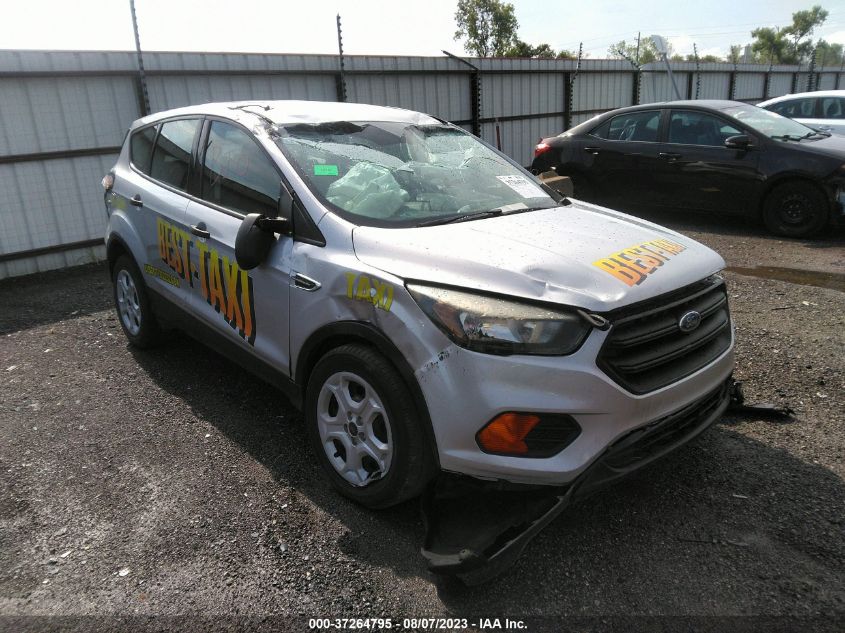 2018 FORD ESCAPE S - 1FMCU0F71JUA09740