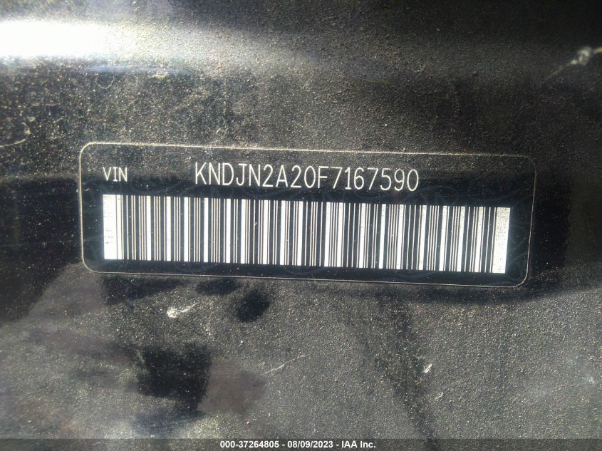 2015 KIA SOUL - KNDJN2A20F7167590