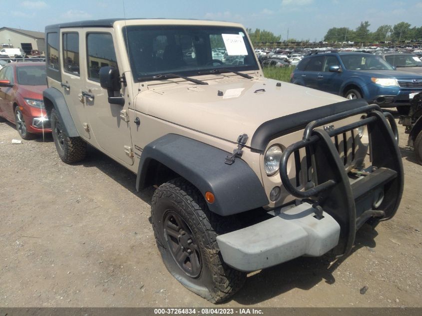 2016 JEEP WRANGLER UNLIMITED SPORT - 1C4BJWDG0GL266904