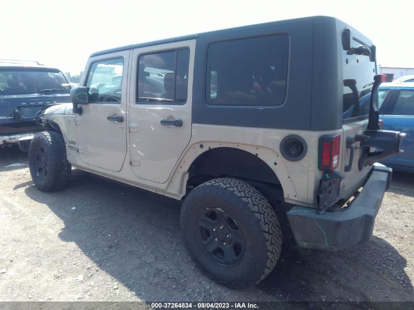 2016 JEEP WRANGLER UNLIMITED SPORT - 1C4BJWDG0GL266904
