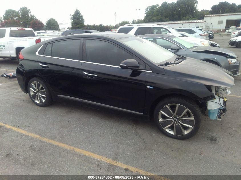 2019 HYUNDAI IONIQ HYBRID LIMITED - KMHC85LCXKU124227