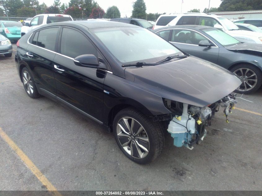 2019 HYUNDAI IONIQ HYBRID LIMITED - KMHC85LCXKU124227