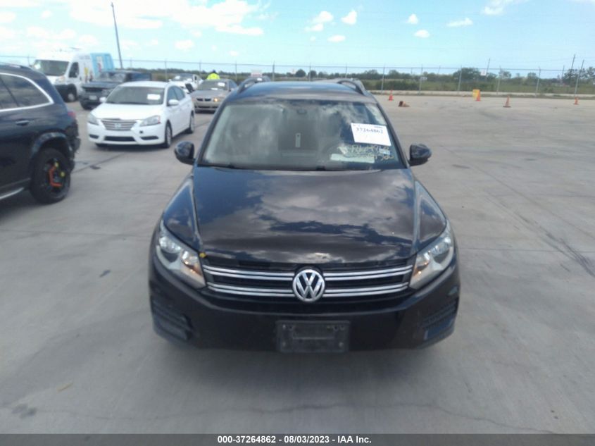 2016 VOLKSWAGEN TIGUAN S - WVGAV7AX9GW588137