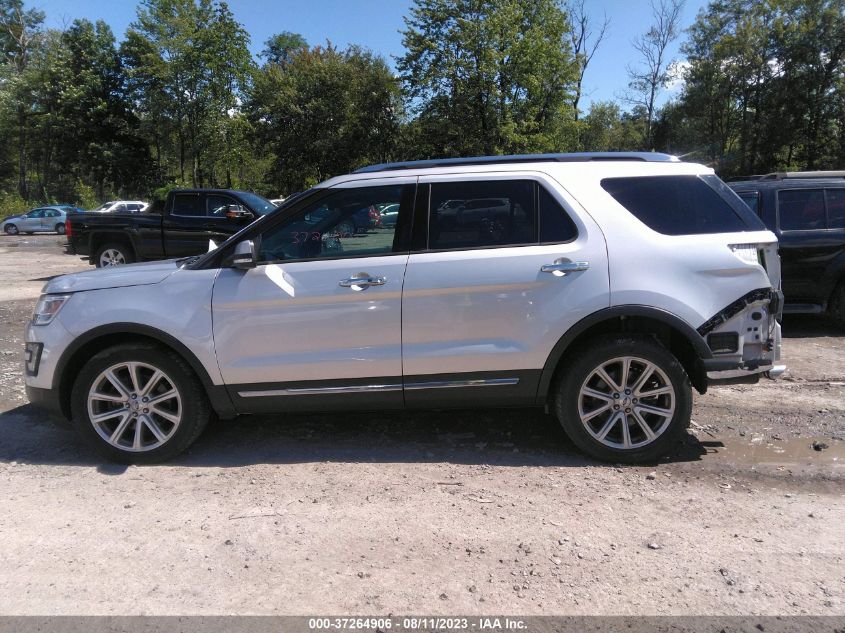2017 FORD EXPLORER LIMITED - 1FM5K8F81HGC92896