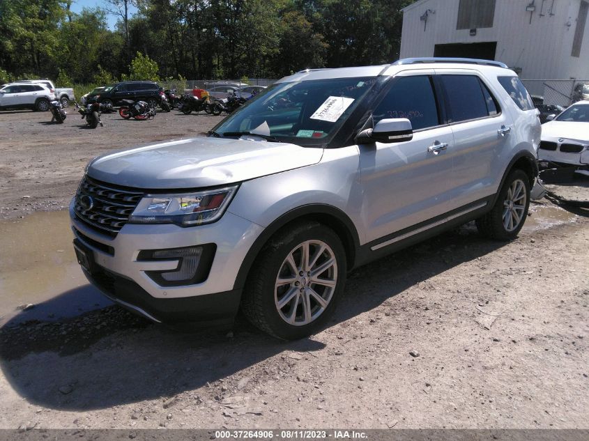 2017 FORD EXPLORER LIMITED - 1FM5K8F81HGC92896
