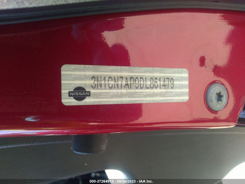 2013 NISSAN VERSA SV - 3N1CN7AP9DL861479