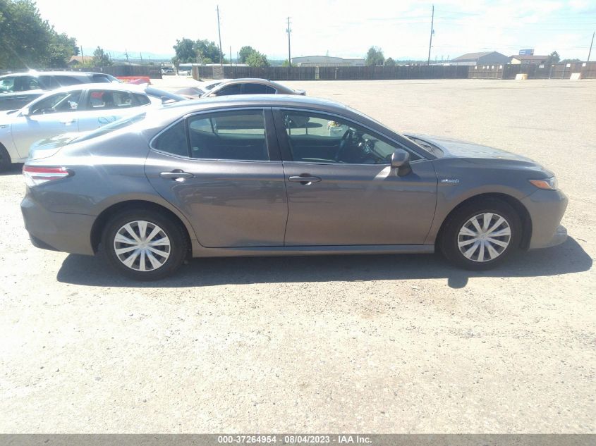 2020 TOYOTA CAMRY HYBRID LE - 4T1C31AK0LU538863