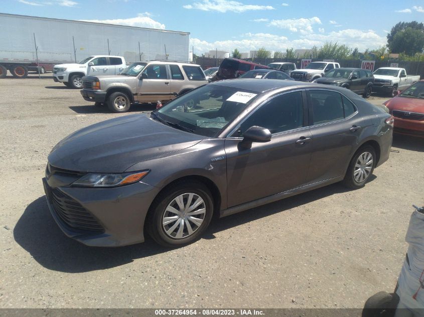 2020 TOYOTA CAMRY HYBRID LE - 4T1C31AK0LU538863