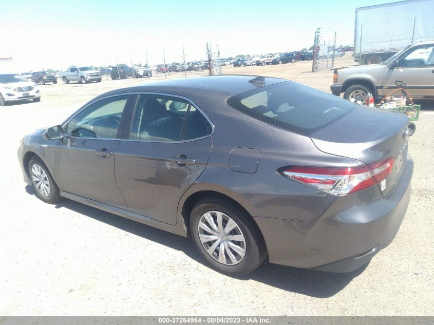 2020 TOYOTA CAMRY HYBRID LE - 4T1C31AK0LU538863