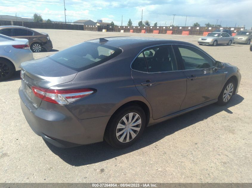 2020 TOYOTA CAMRY HYBRID LE - 4T1C31AK0LU538863