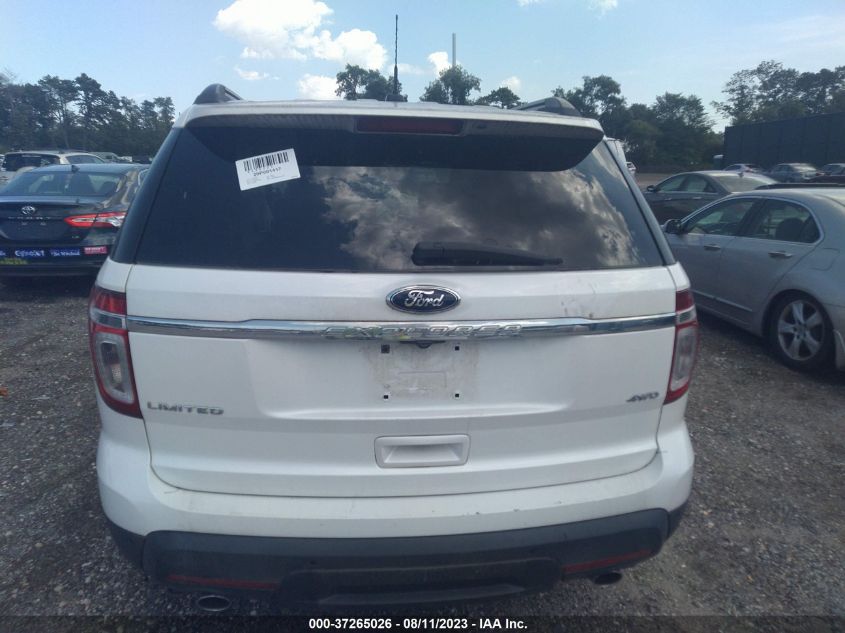 2014 FORD EXPLORER LIMITED - 1FM5K8F82EGA95344