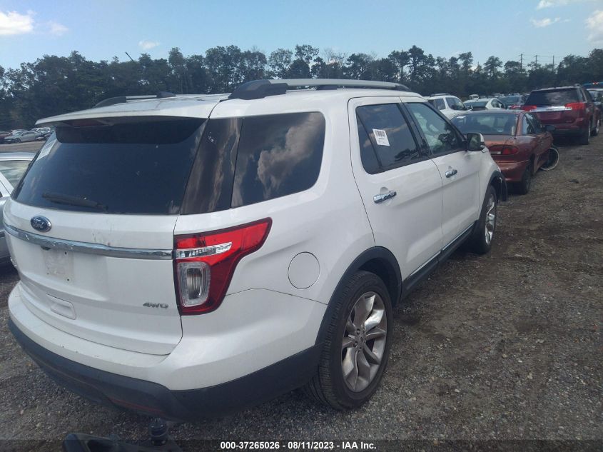 2014 FORD EXPLORER LIMITED - 1FM5K8F82EGA95344