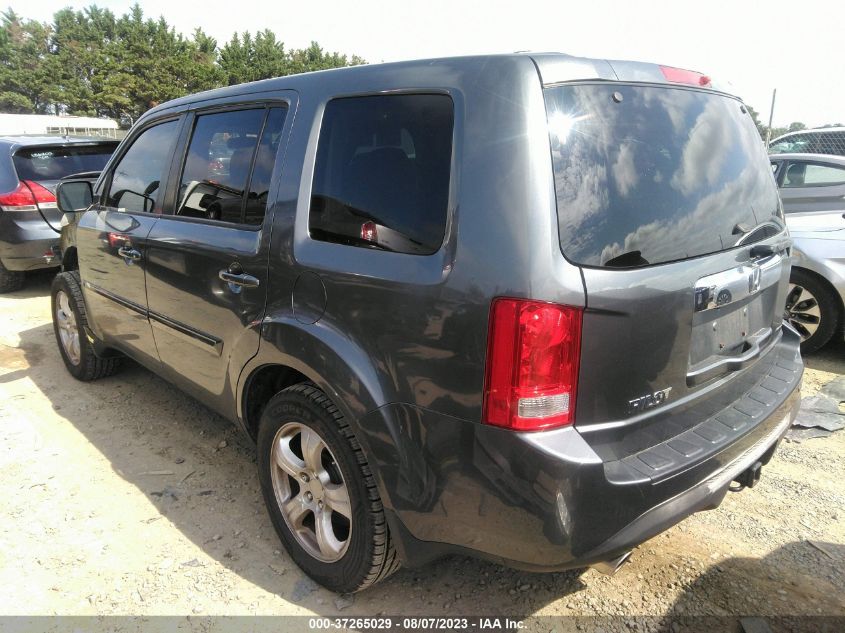 2013 HONDA PILOT EX-L - 5FNYF4H54DB003029