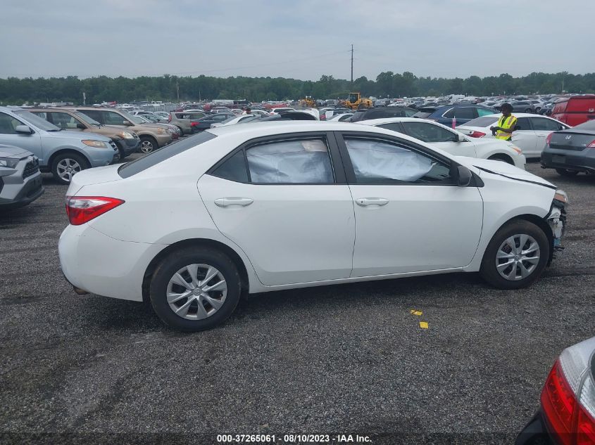 2016 TOYOTA COROLLA L/LE/S/S PLUS/LE PLUS - 2T1BURHE0GC736552
