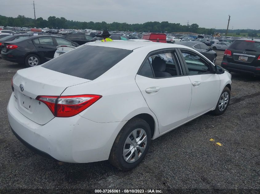 2016 TOYOTA COROLLA L/LE/S/S PLUS/LE PLUS - 2T1BURHE0GC736552
