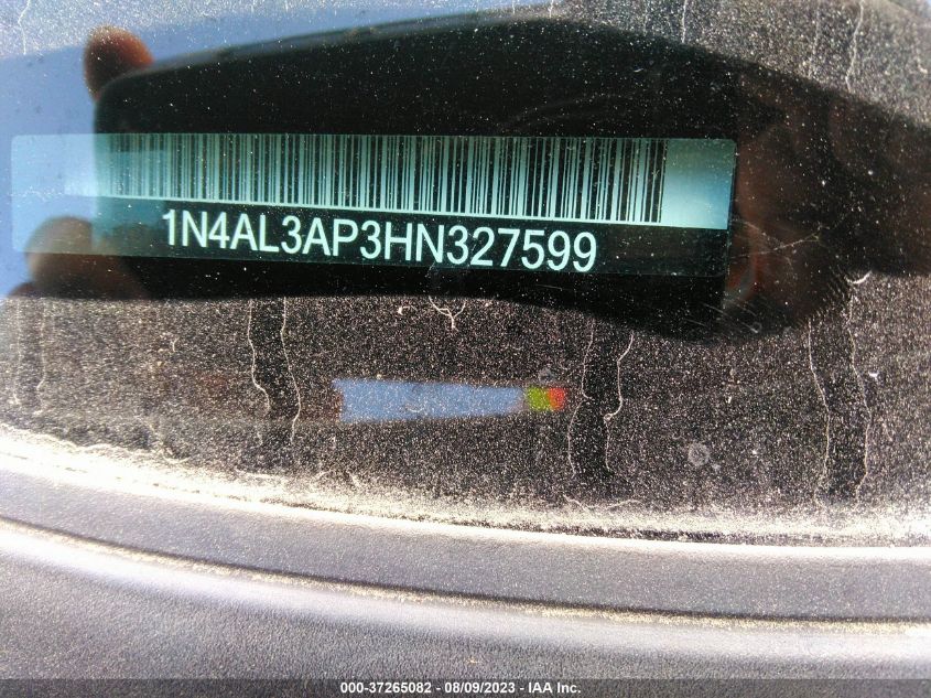 2017 NISSAN ALTIMA 2.5 S - 1N4AL3AP3HN327599
