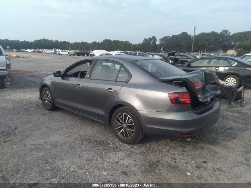 2018 VOLKSWAGEN JETTA SE/WOLFSBURG - 3VWDB7AJ4JM206879
