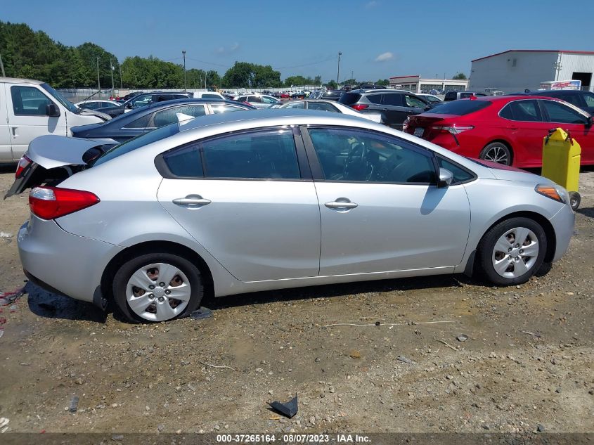 2015 KIA FORTE LX - KNAFX4A67F5356762