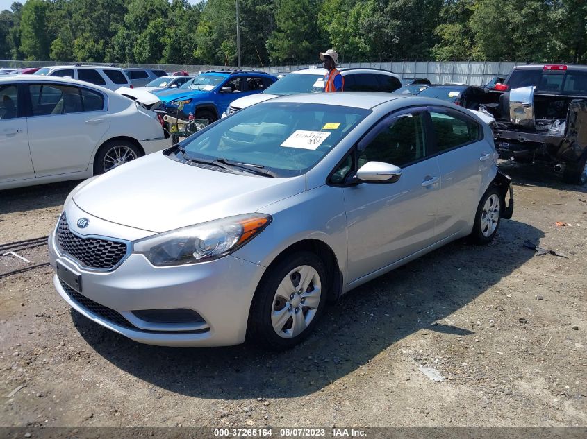 2015 KIA FORTE LX - KNAFX4A67F5356762