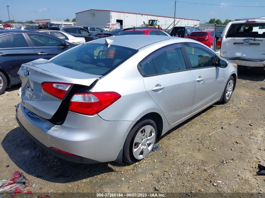 2015 KIA FORTE LX - KNAFX4A67F5356762