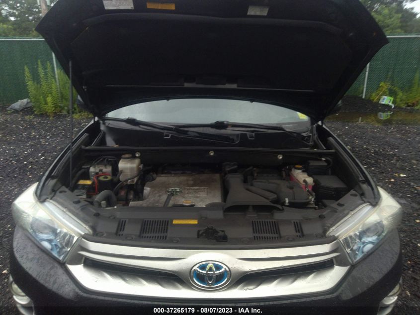 2013 TOYOTA HIGHLANDER HYBRID JTEBC3EH7D2016735