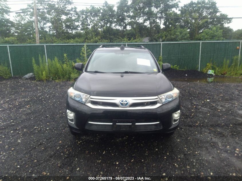2013 TOYOTA HIGHLANDER HYBRID JTEBC3EH7D2016735