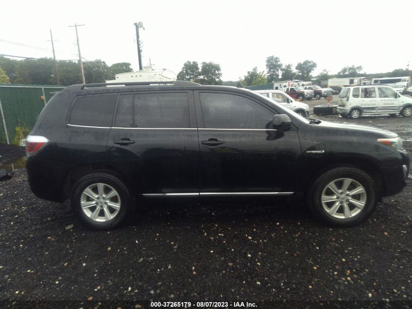 2013 TOYOTA HIGHLANDER HYBRID JTEBC3EH7D2016735