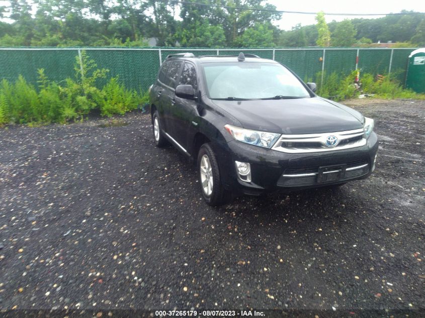 2013 TOYOTA HIGHLANDER HYBRID - JTEBC3EH7D2016735