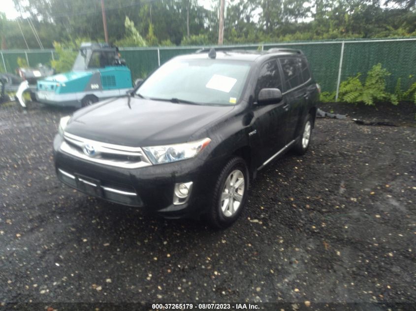 2013 TOYOTA HIGHLANDER HYBRID JTEBC3EH7D2016735