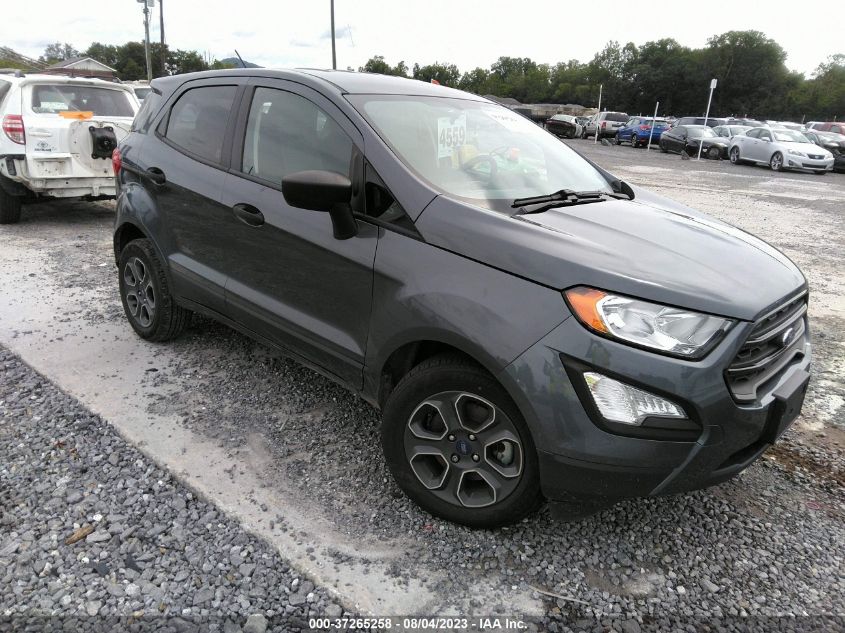 2020 FORD ECOSPORT S - MAJ3S2FEXLC312406