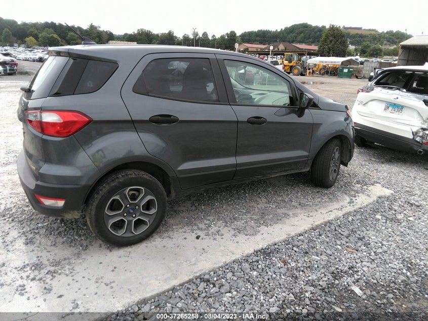 VIN MAJ3S2FEXLC312406 2020 FORD ECOSPORT S
