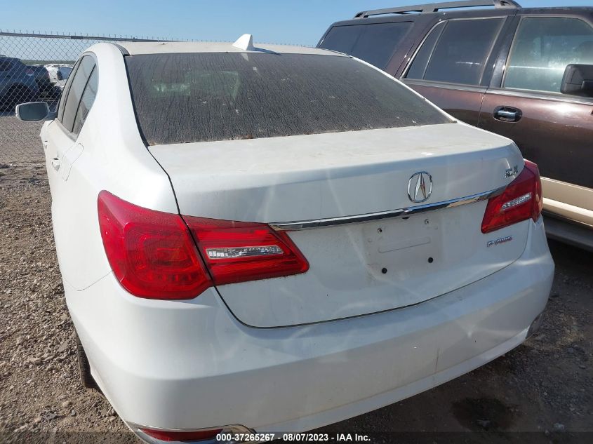 2014 ACURA RLX TECH PKG - JH4KC1F52EC006606