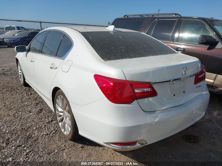 2014 ACURA RLX TECH PKG - JH4KC1F52EC006606
